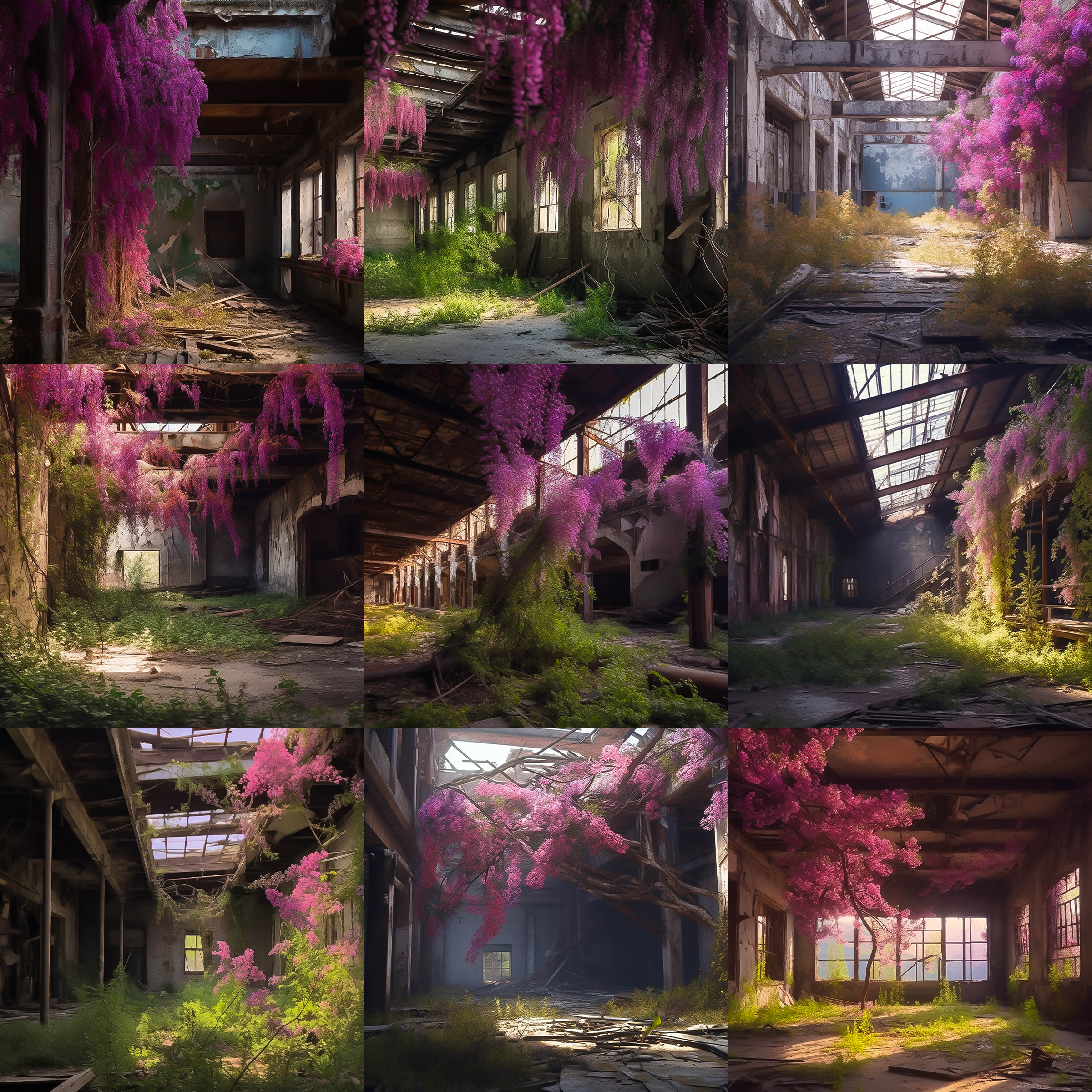 Abandoned Warehouse Digital Background Bundle - Meg Bitton Productions