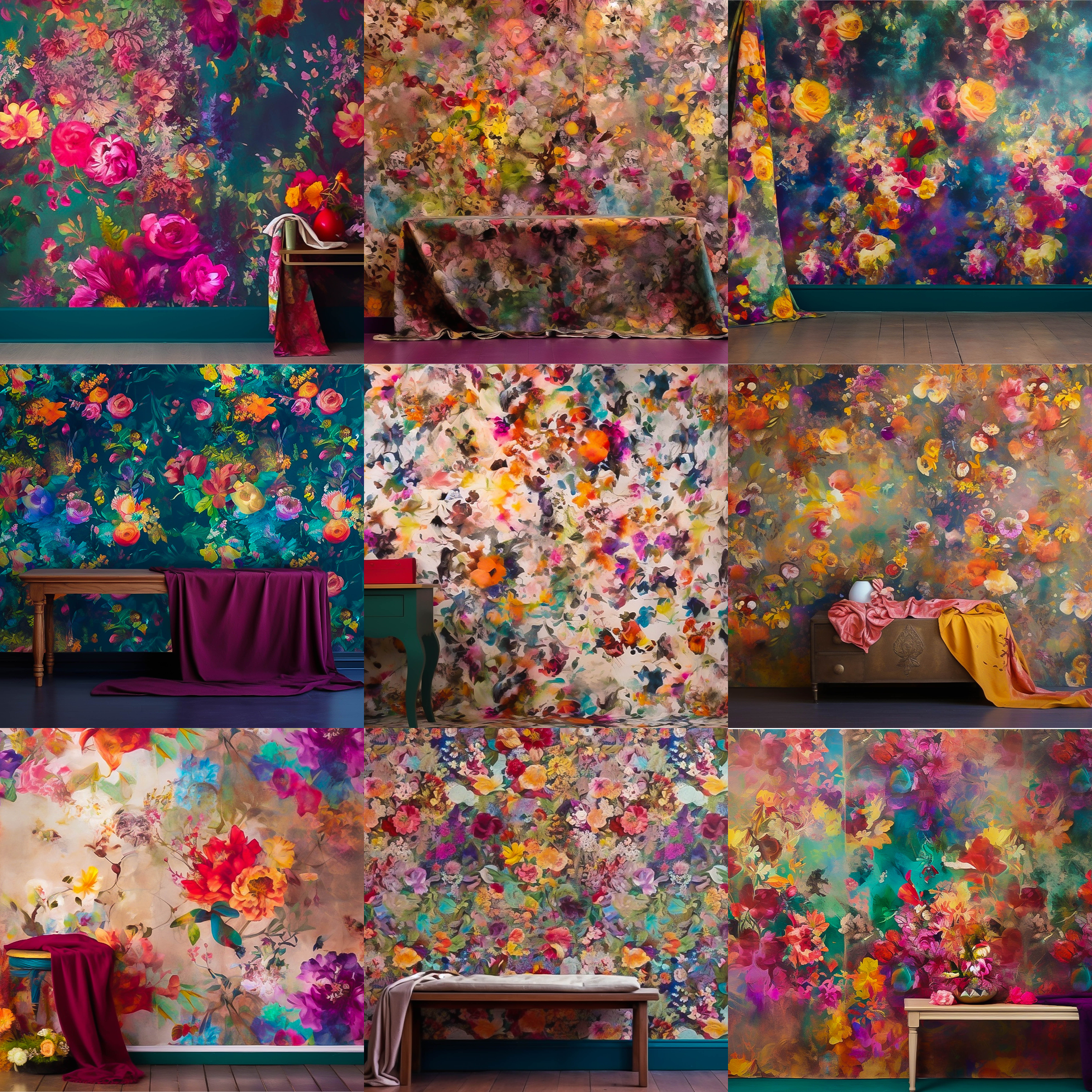 Artiste Studio Digital Background Bundle