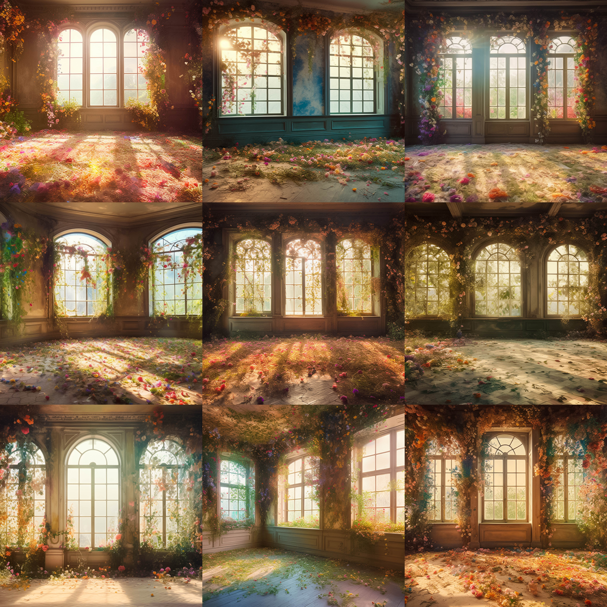 Digital Bundle Background Floral Abandon Digital Background Bundle – Meg Bitton Productions