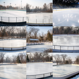 Hockey Rink Digital Background Bundle - Meg Bitton Productions