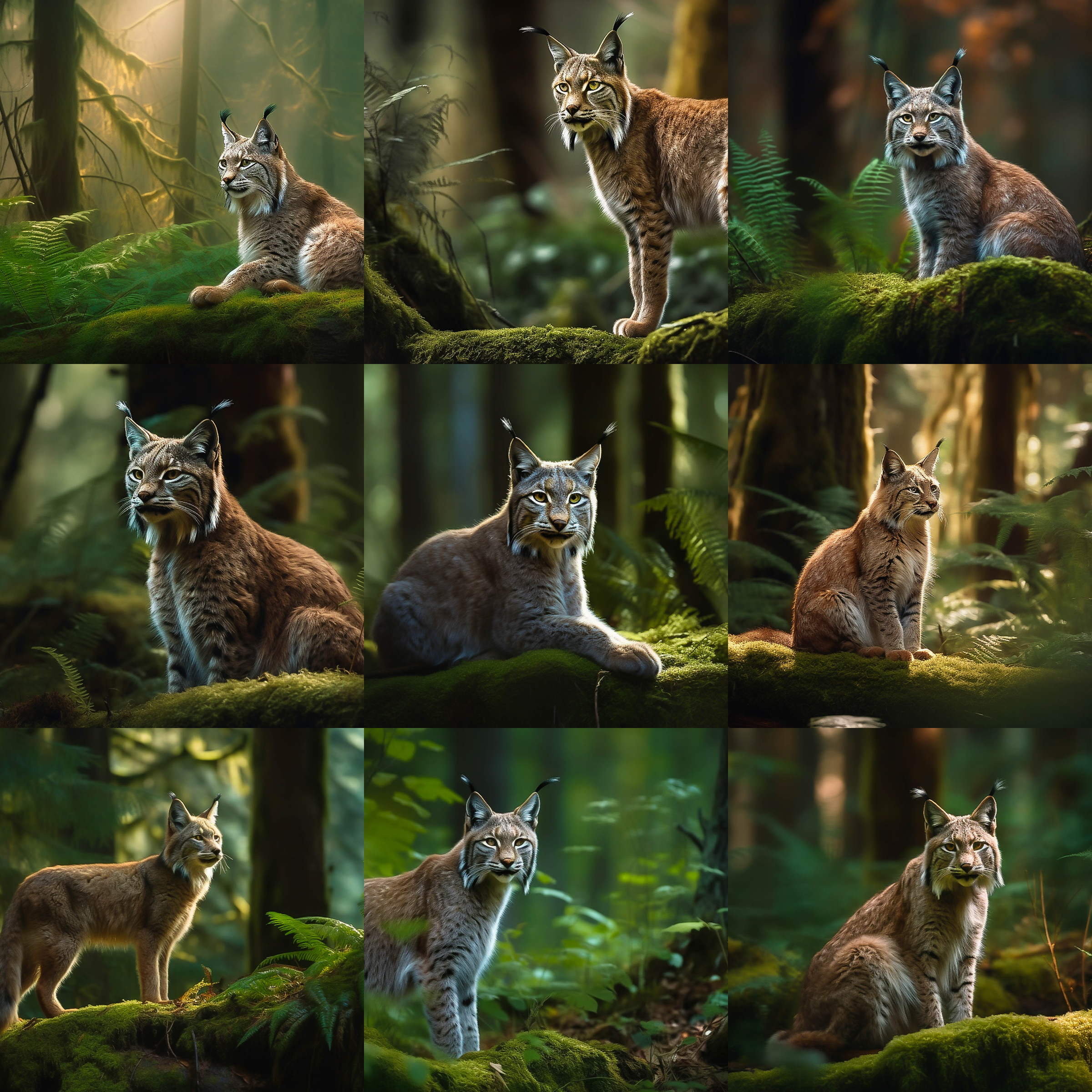 Lynx Digital Background Bundle