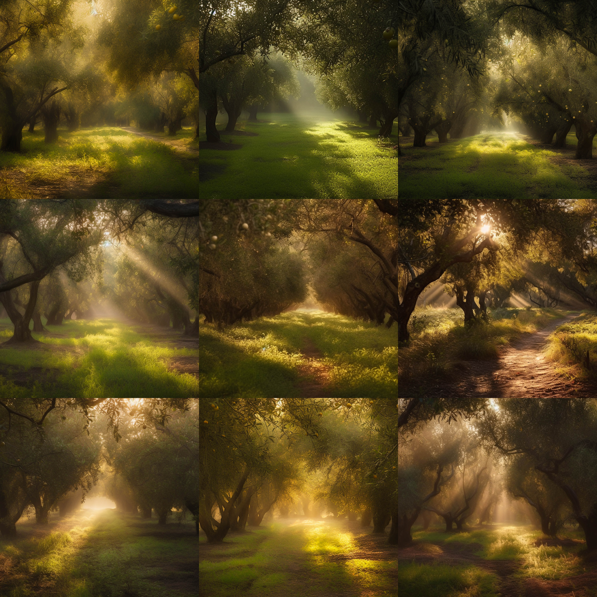 Southern Gothic Orchards Digital Background Bundle