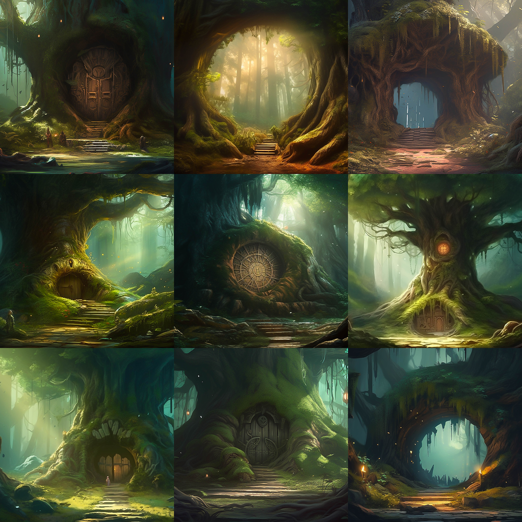 Storybook Forest Digital Background Bundle – Meg Bitton Productions