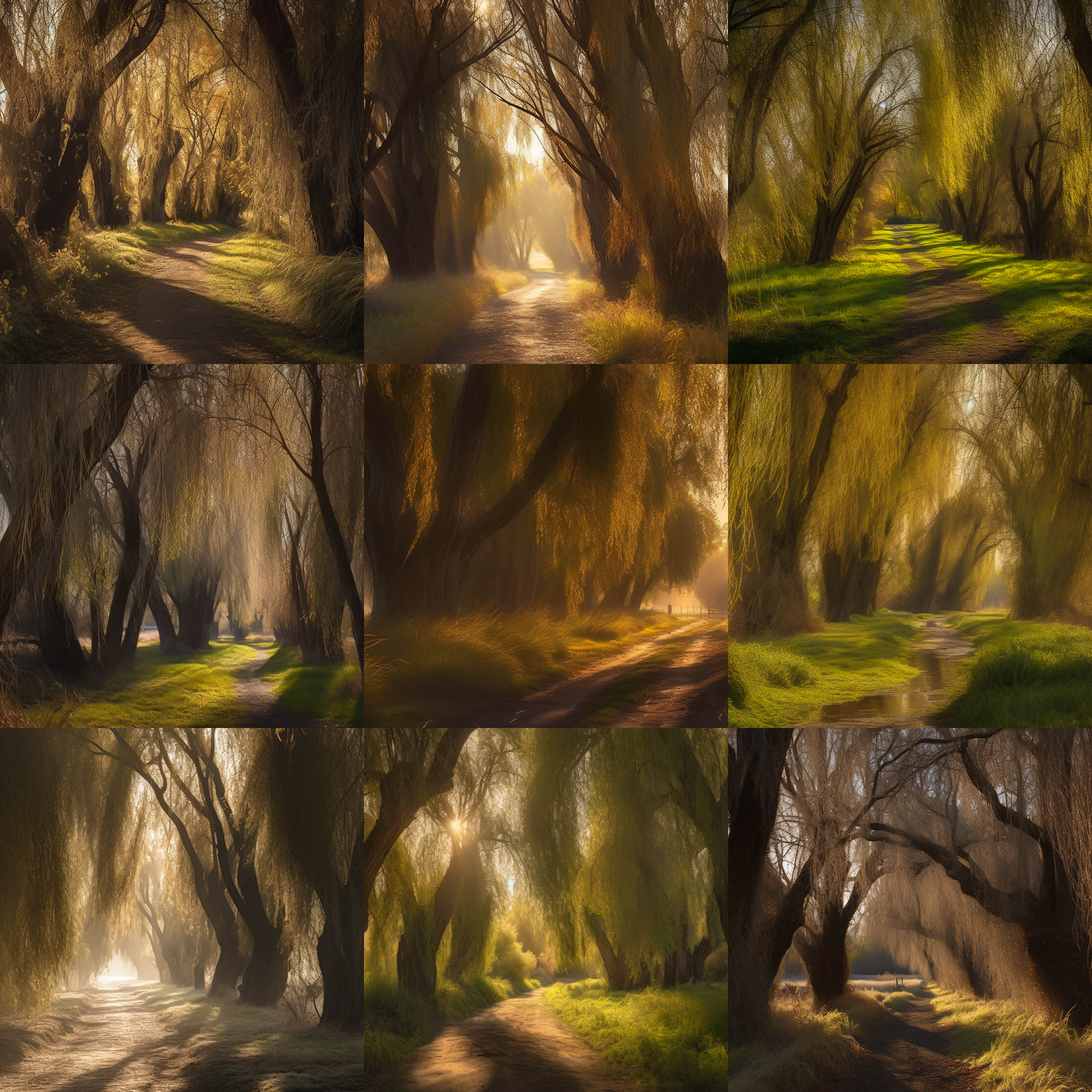 Willow Lane Digital Background Bundle