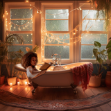 Simple Composite Creation - Boho Bathroom - Meg Bitton Productions