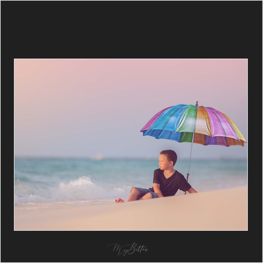 Magical Digital Overlay: Beach Umbrellas - Meg Bitton Productions