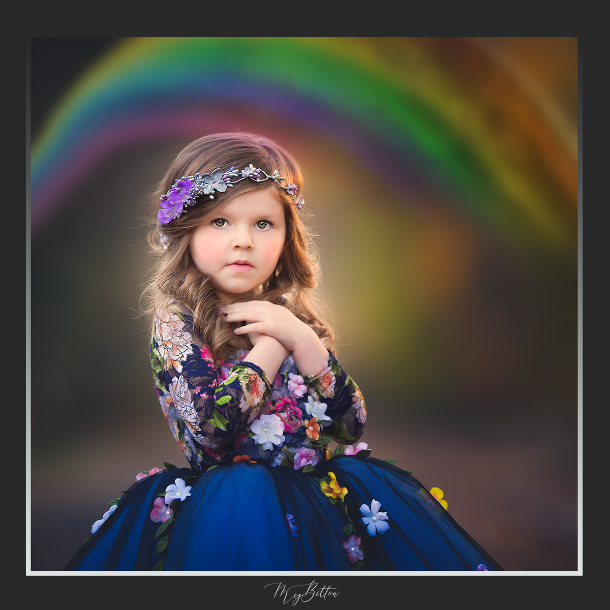 Magical Shoot Through - Dappled Rainbow Shoot Through - Meg Bitton Productions