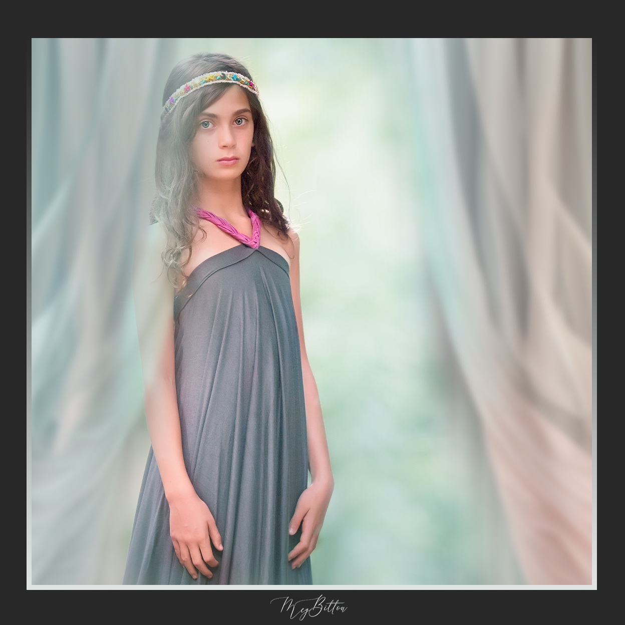 Magical Shoot Through - Subtle Color Sheer Curtain - Meg Bitton Productions