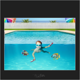 Magical Digital Overlays: Summer Fish - Meg Bitton Productions