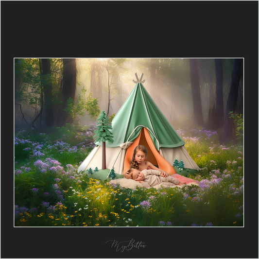 Magical Digital Overlays: Whimsical Tents - Meg Bitton Productions