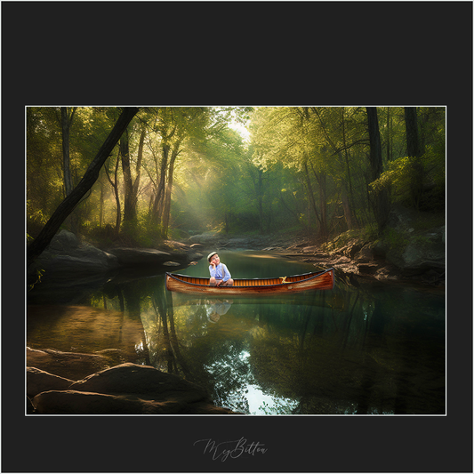 Magical Digital Overlays: Wooden Canoes - Meg Bitton Productions