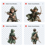 Magical Robin Hood Model Overlays