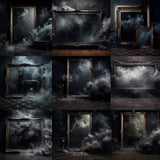 Gothic Smoke and Mirrors Background Bundle - Meg Bitton Productions