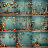 Traditional Christmas Studio Background Bundle