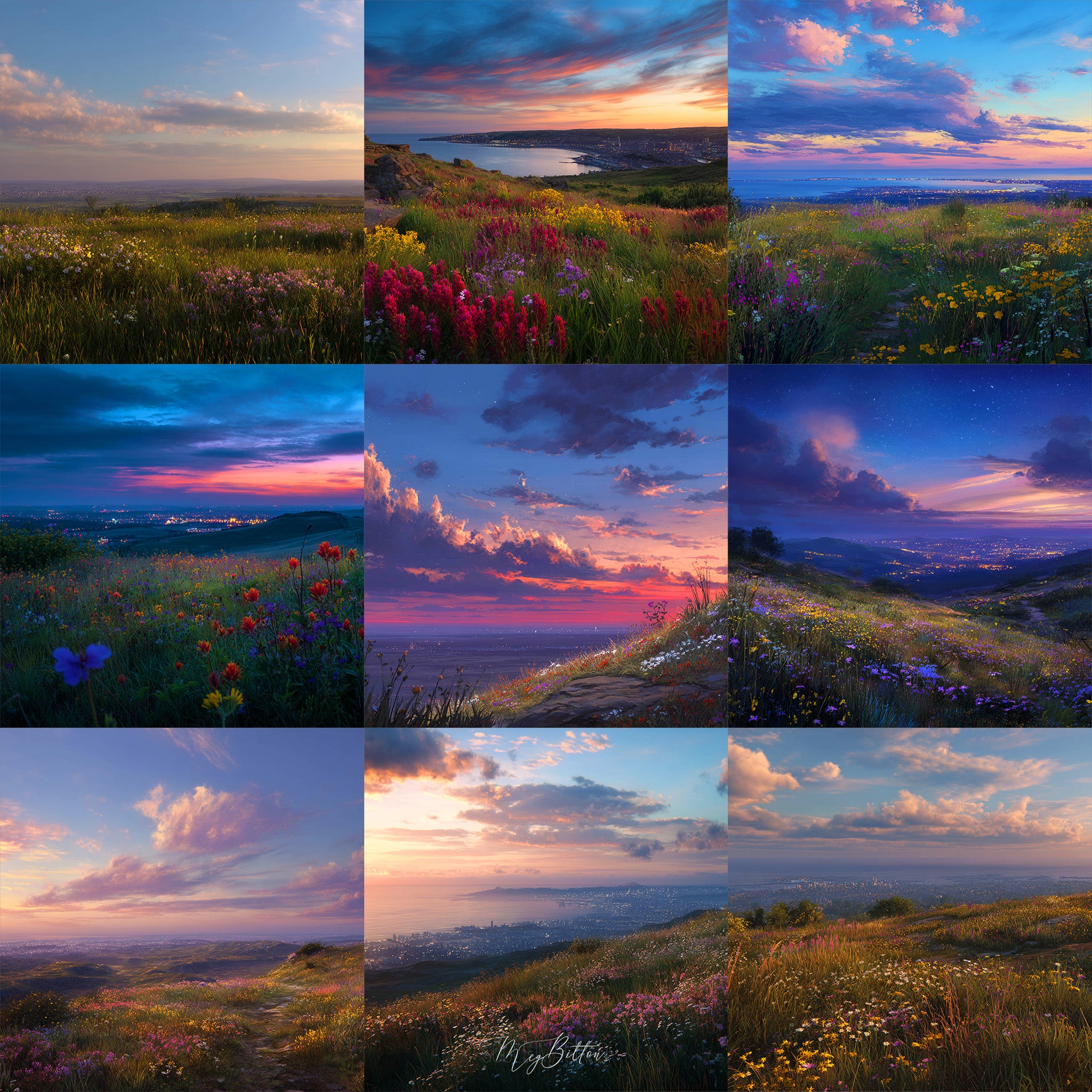 Daydreamer Vista Background Bundle