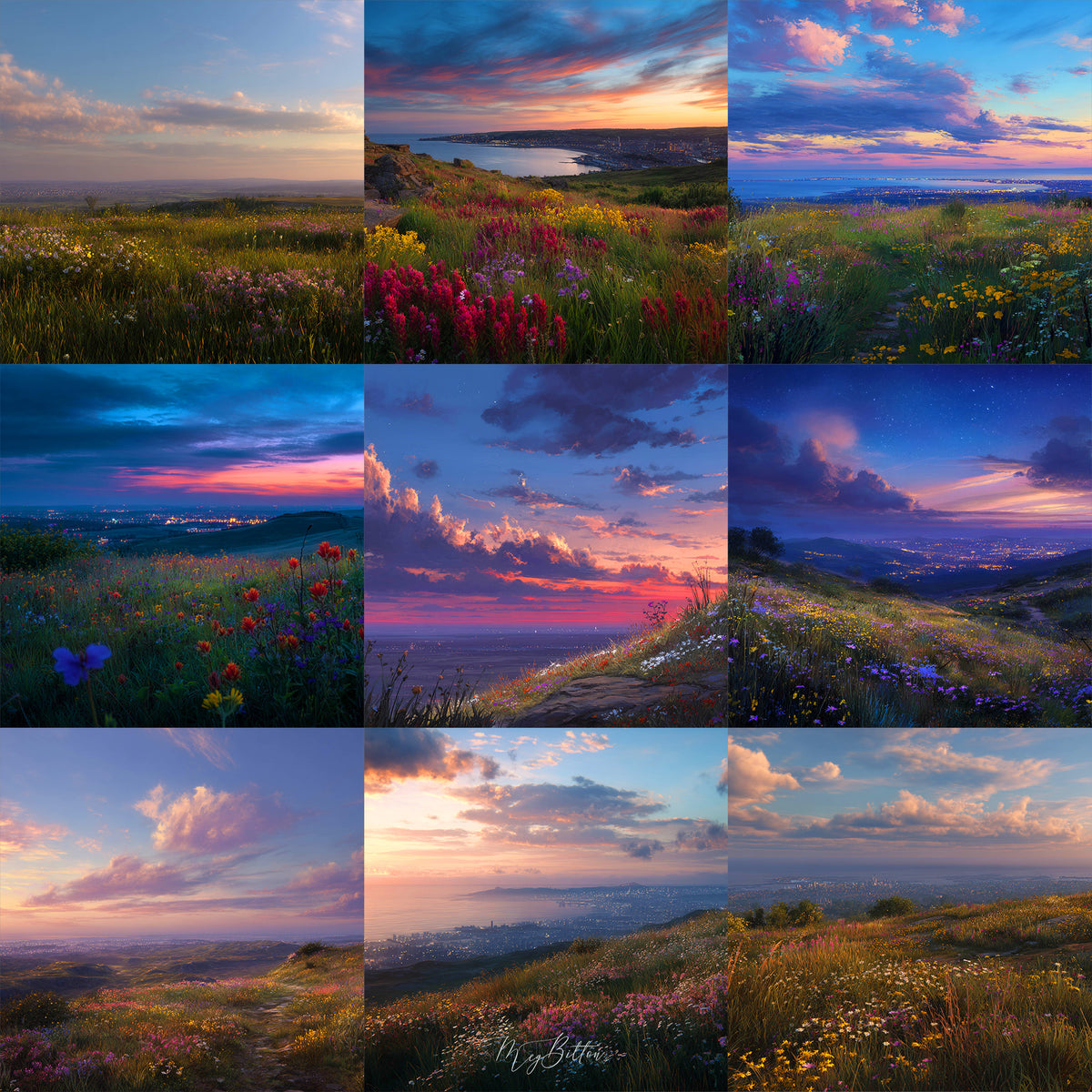 Daydreamer Vista Background Bundle