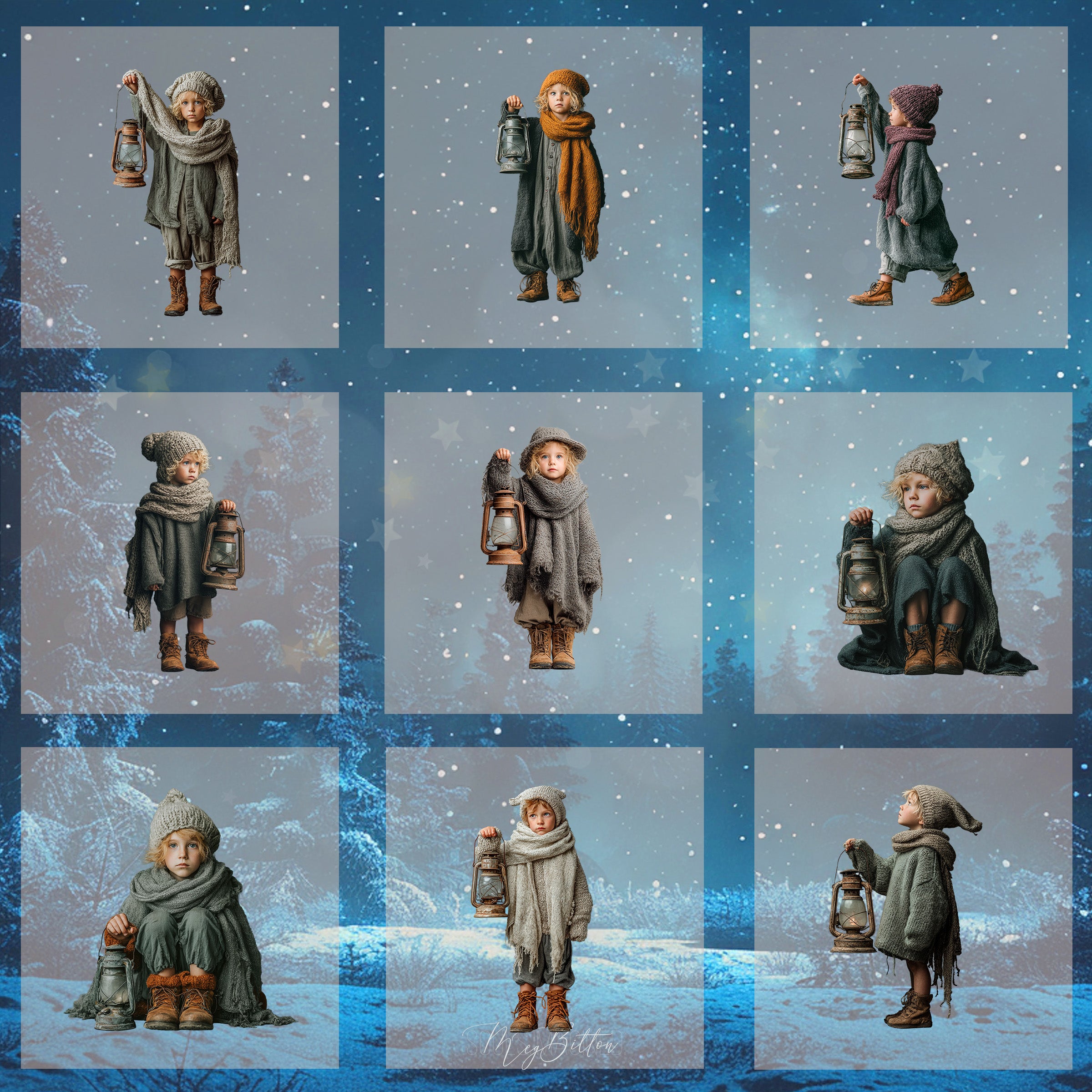 Magical Little Lantern Model Overlays