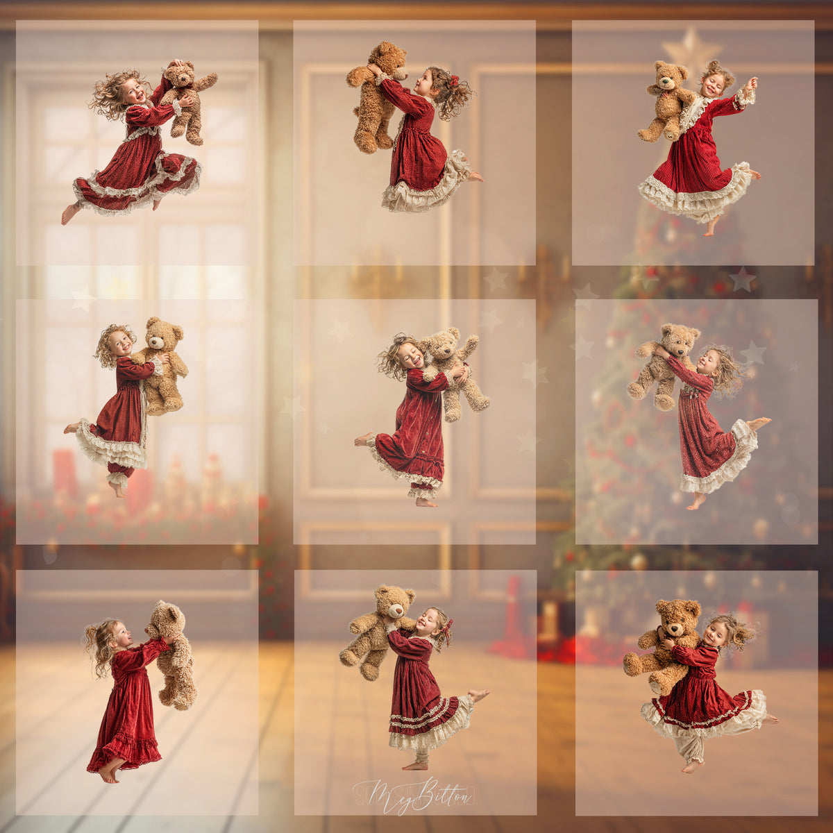 Magical Dancing Holiday Morning Model Overlays