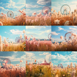 Whimsical Carnival Field Background Bundle