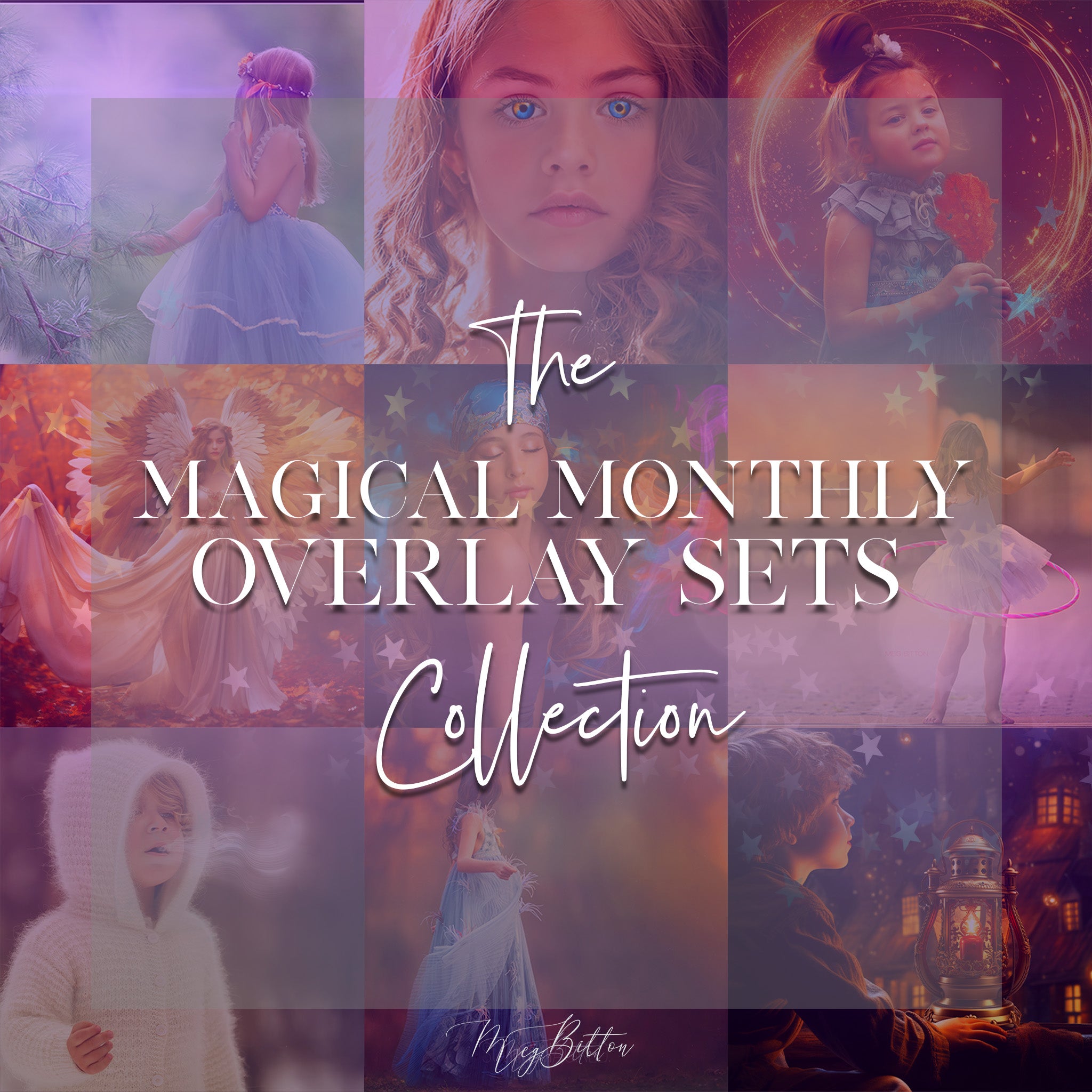 Magical Monthly Overlay Set Collection 2024 – Meg Bitton Productions