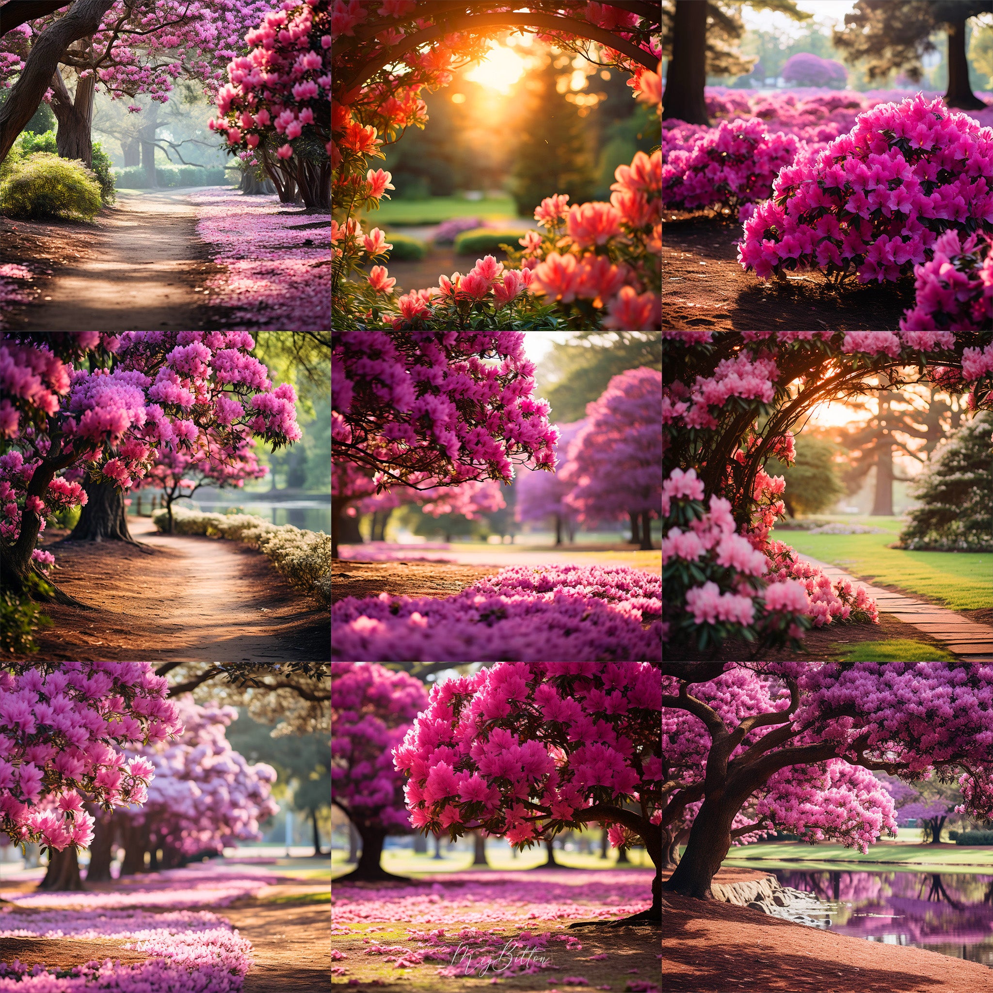 Ultimate Azalea Background Bundle