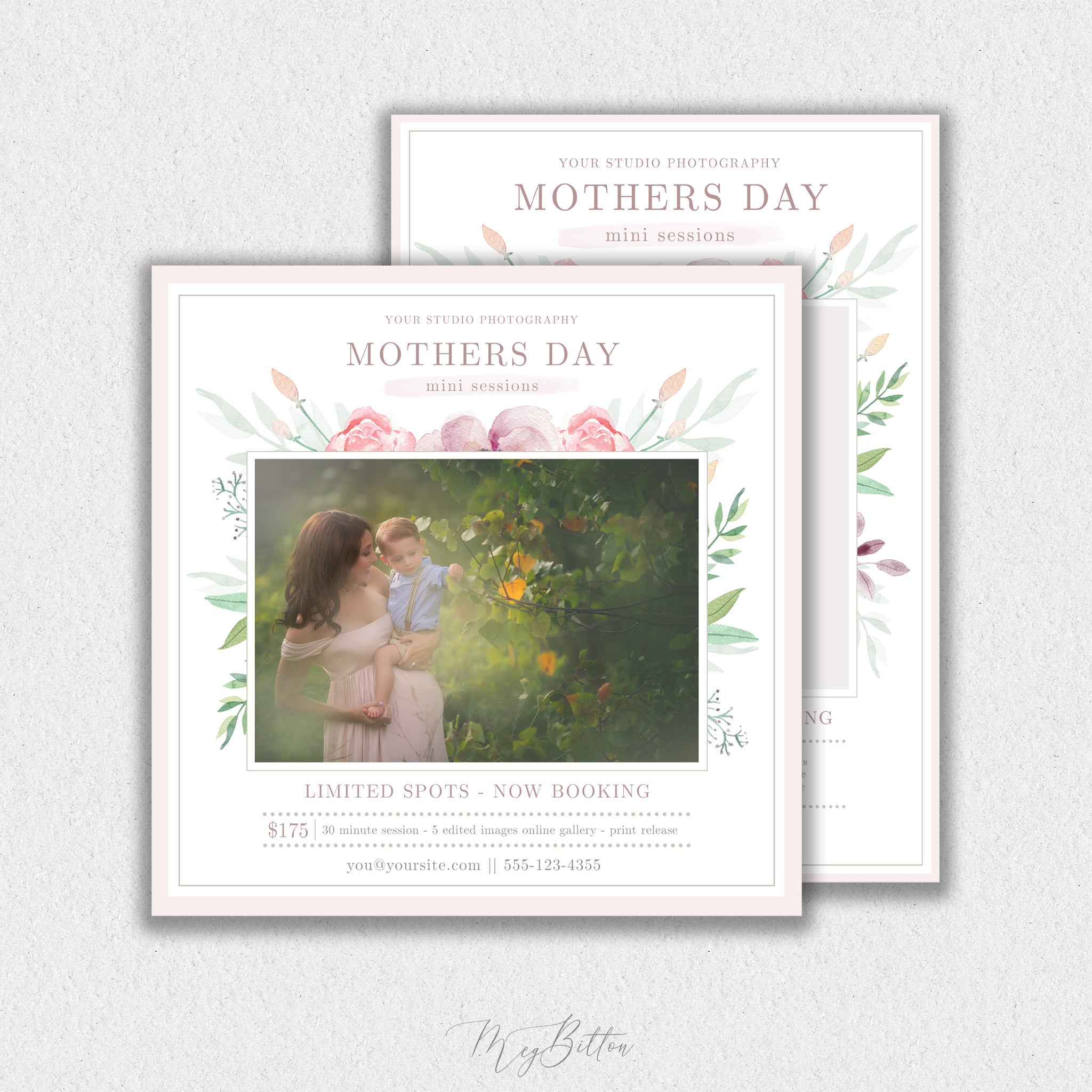 Mother's Day Mini Session Template #1