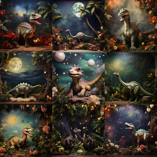 Studio Dinosaur Background Bundle