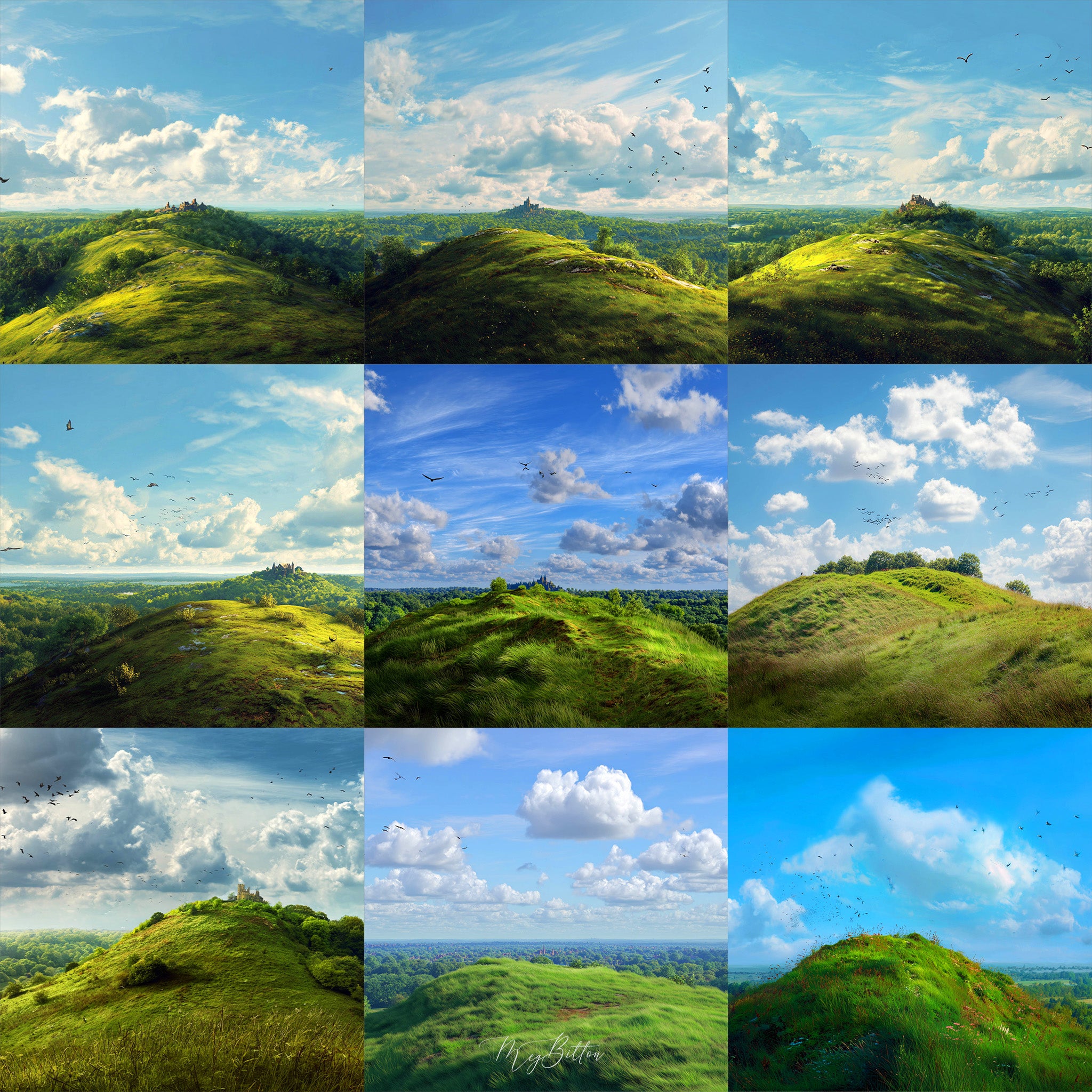 Heroic Overlook Background Bundle