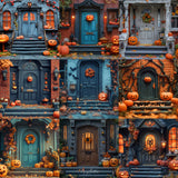 Trick or Treat Porch Background Bundle