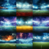 Ultimate Stadium Lights Background Bundle