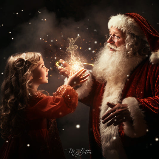 Magical Moving Christmas Magic Overlays - Meg Bitton Productions