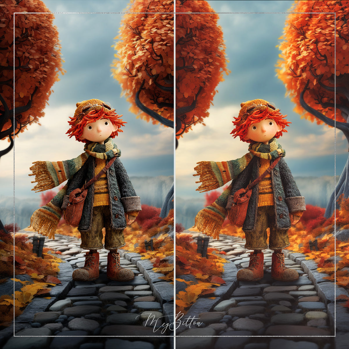 Claymation Series Finishing Touch Action