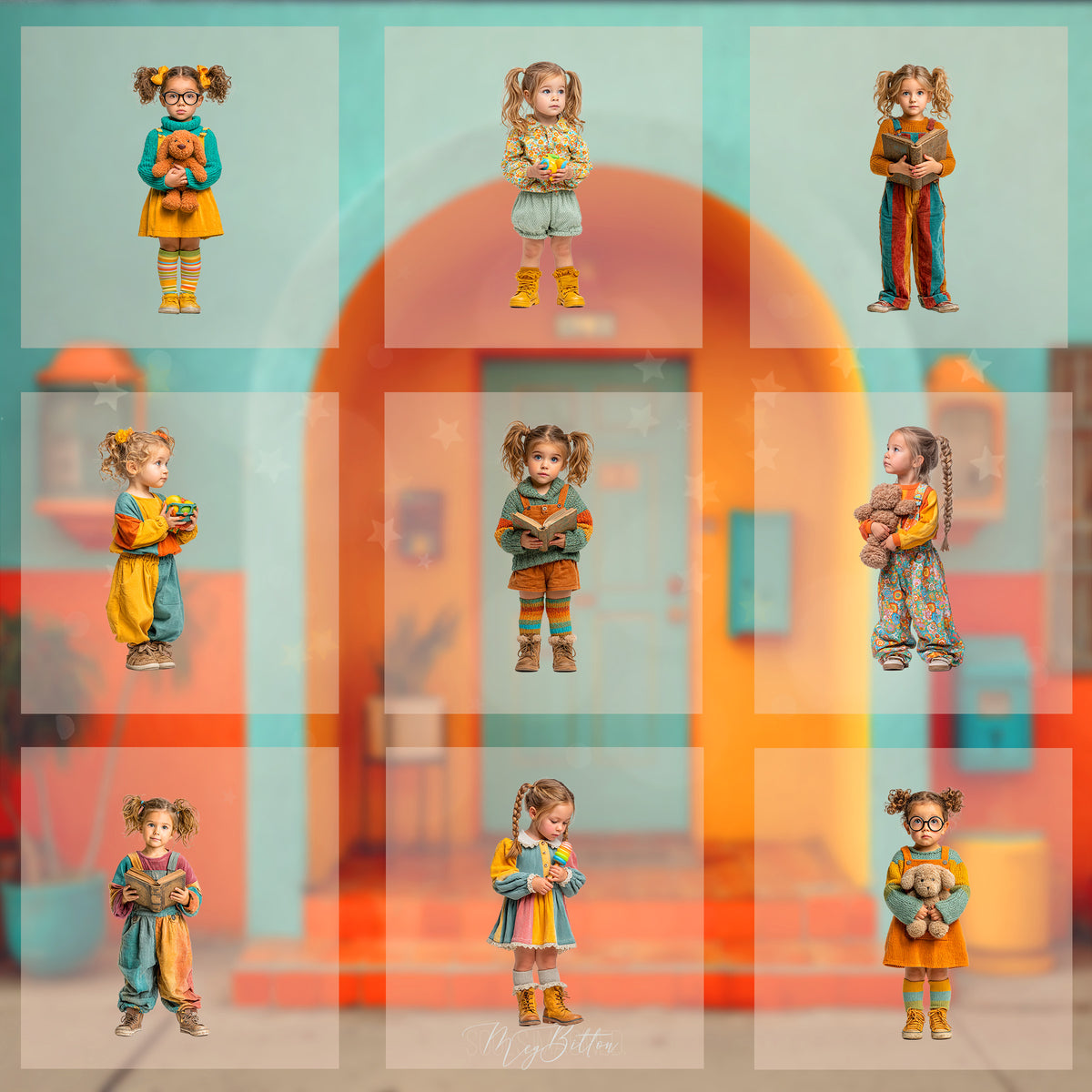 Magical Little Retro Model Overlays