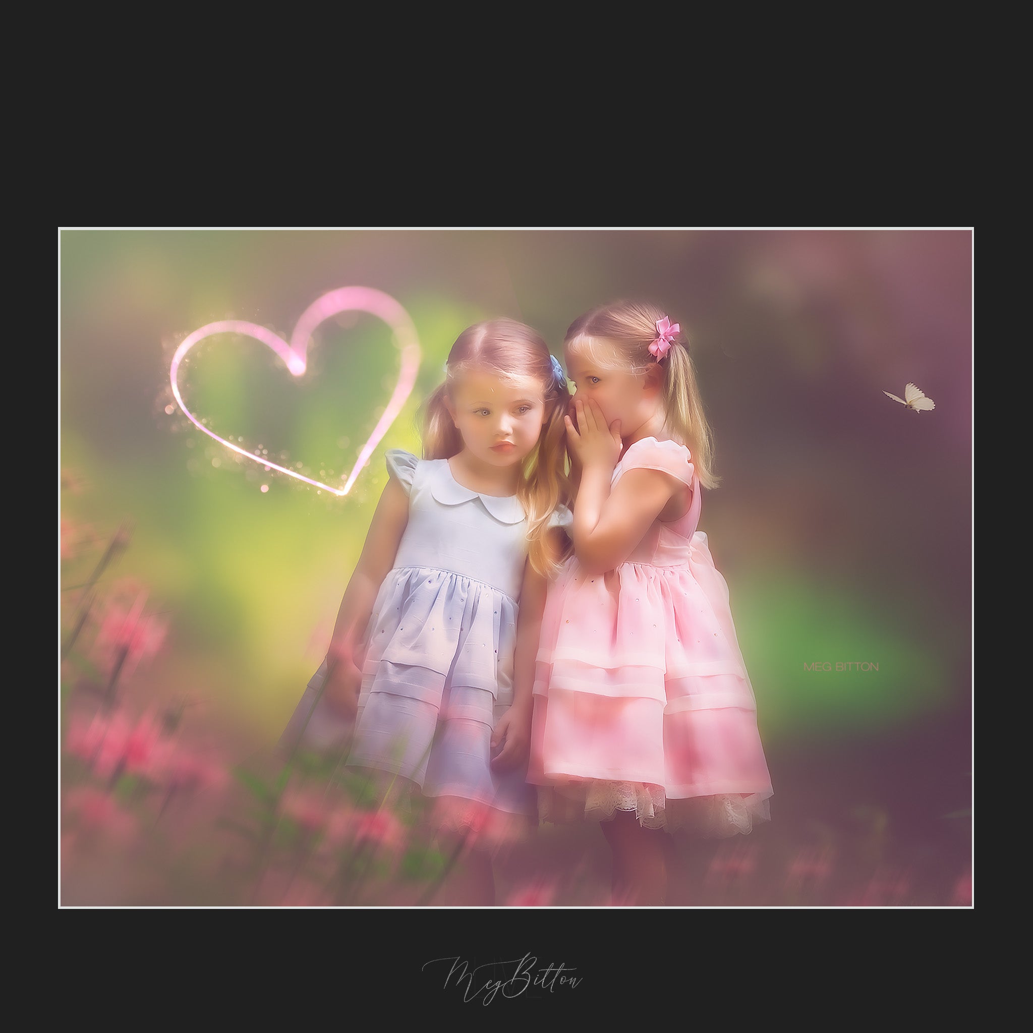 Magical Valentine Light Flare Overlays