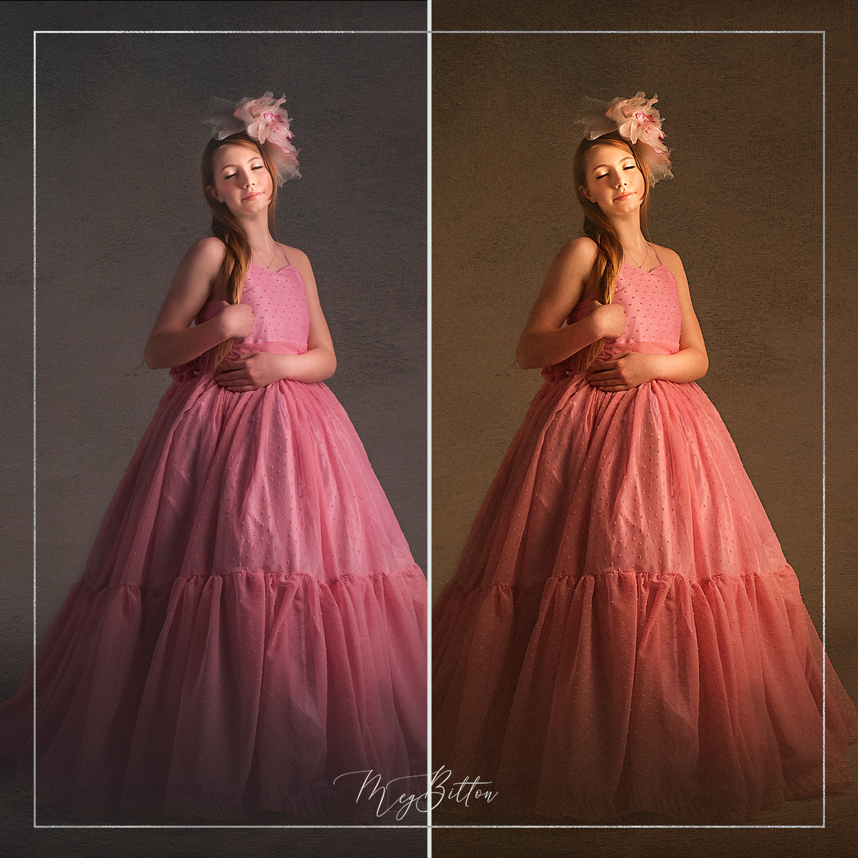 Magical Painterly Christmas Canvas Action