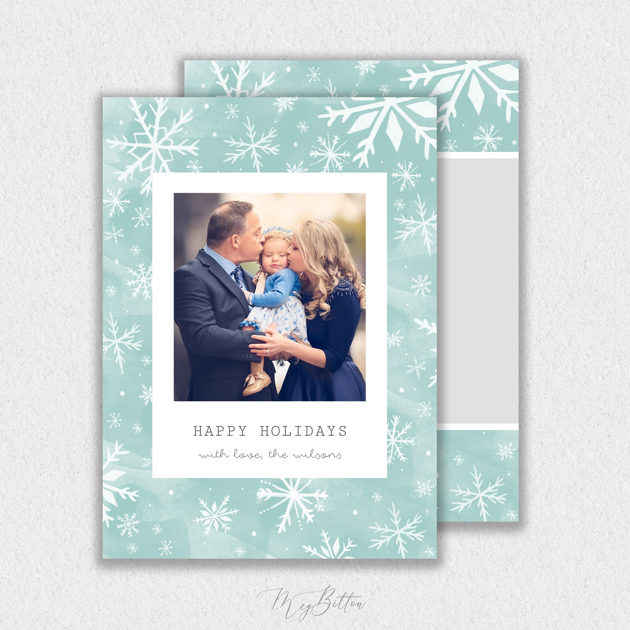 Christmas Card Template #16