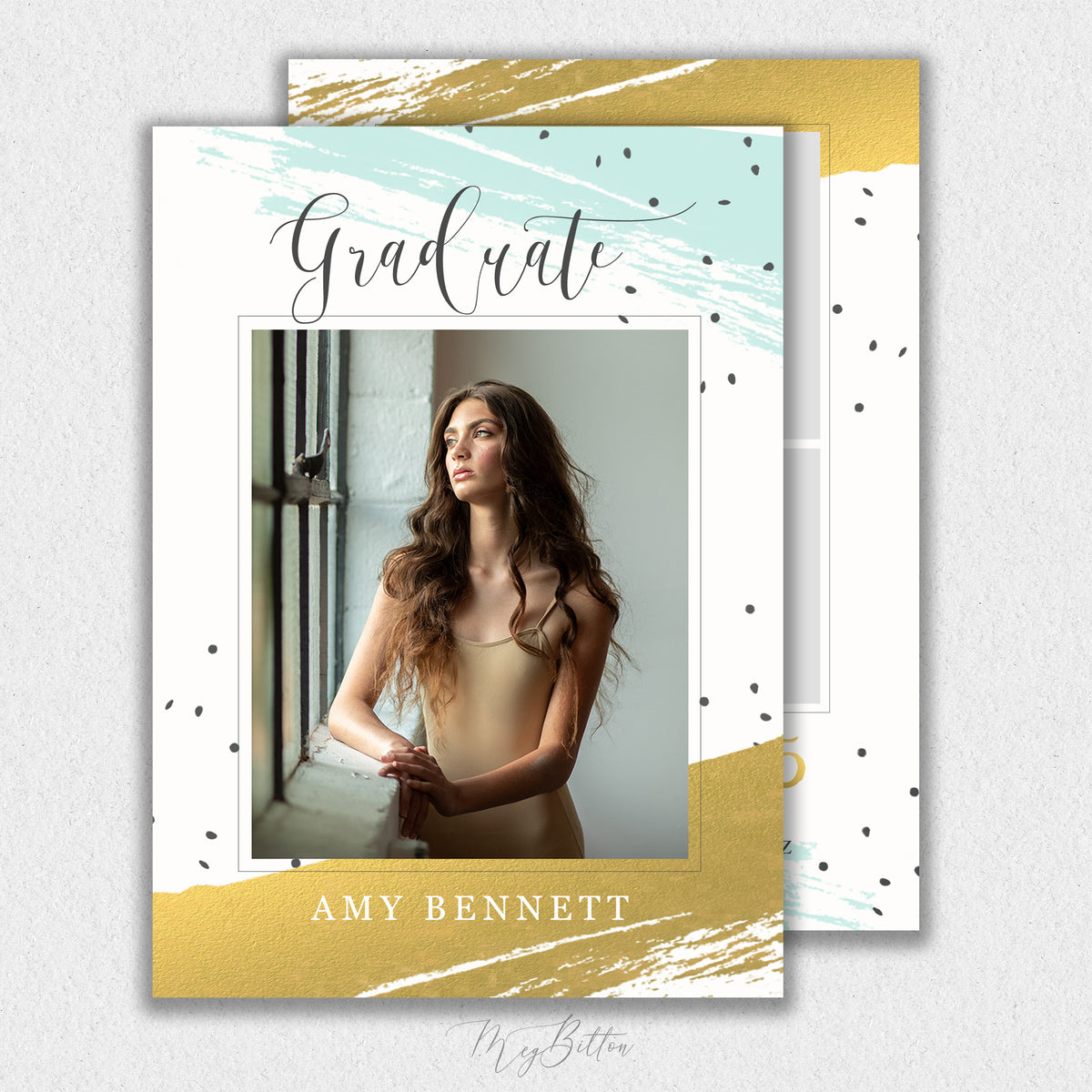 Gold Dot Senior Template