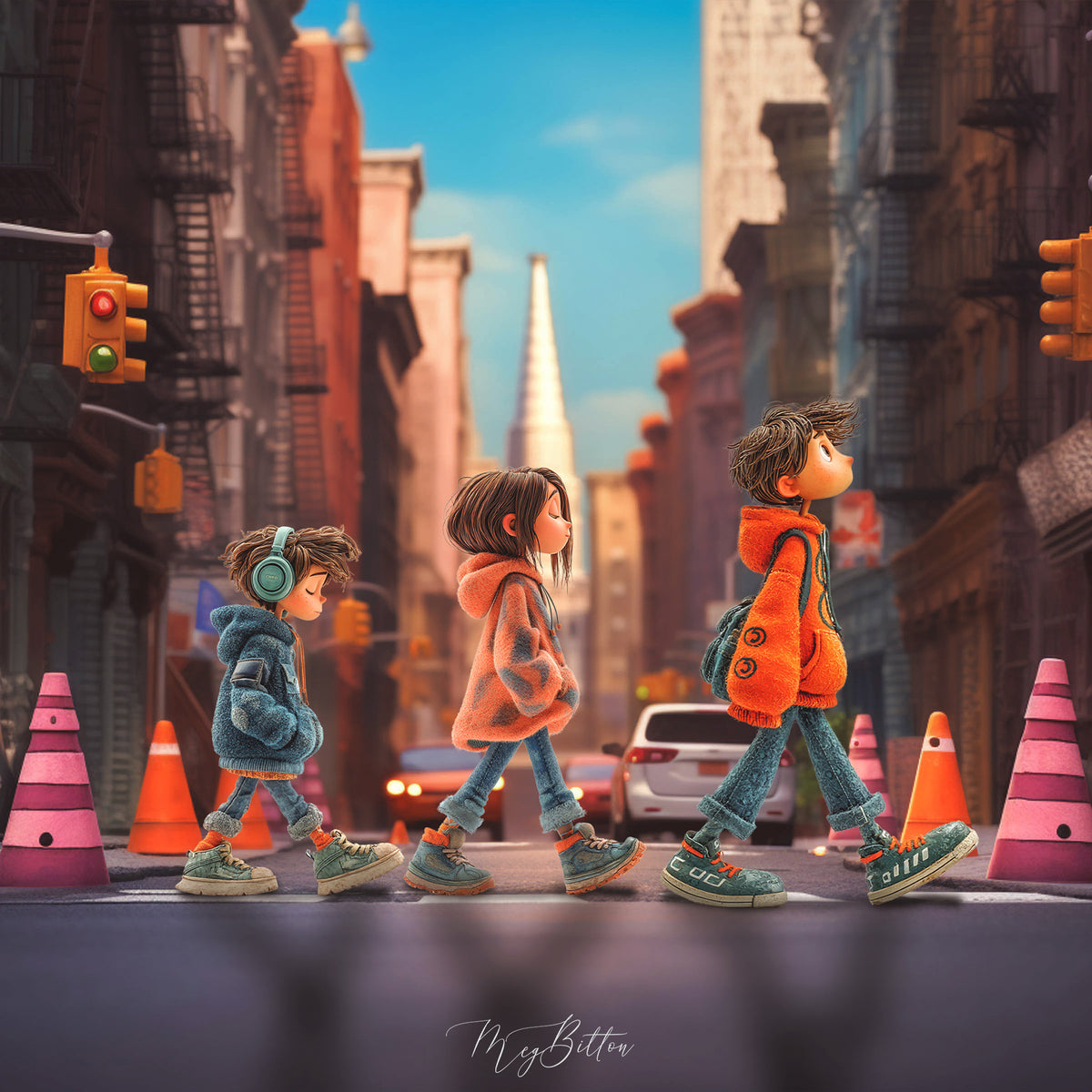 Claymation Kids Series: City Kids Asset Pack