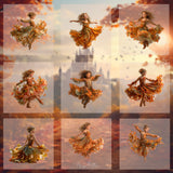 Magical Autumn Dancer Model Overlays