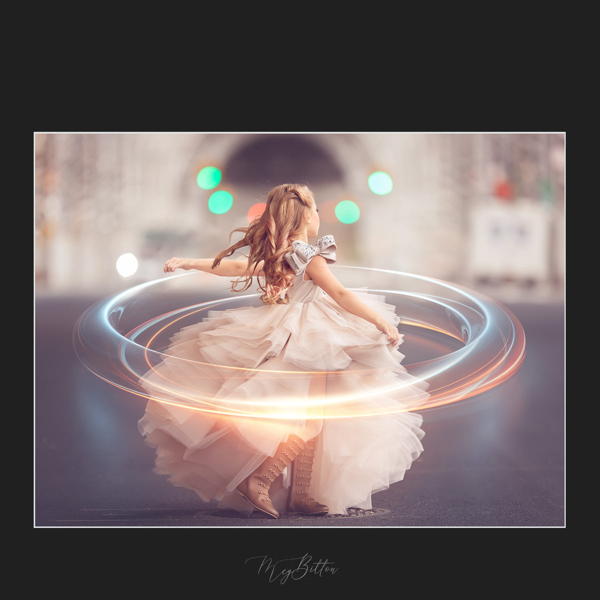 Magical Swirling Light Overlays