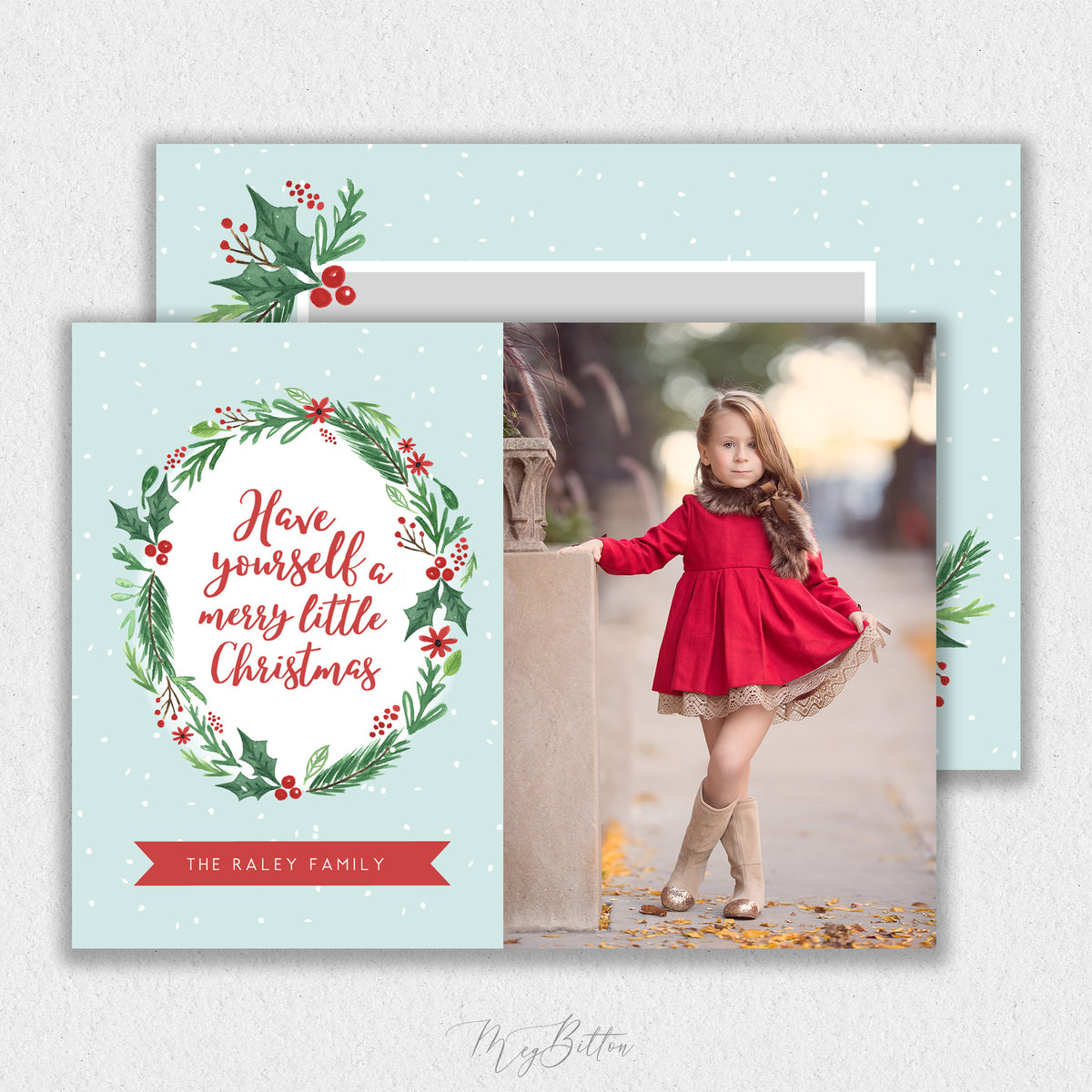 Christmas Card Template #5