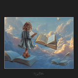 Magical Flying Book Overlays