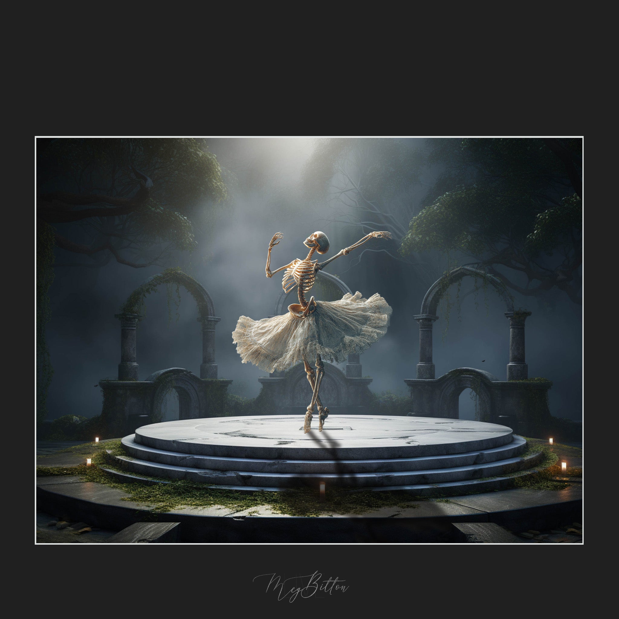 Magical Dancing Skeletons Overlays