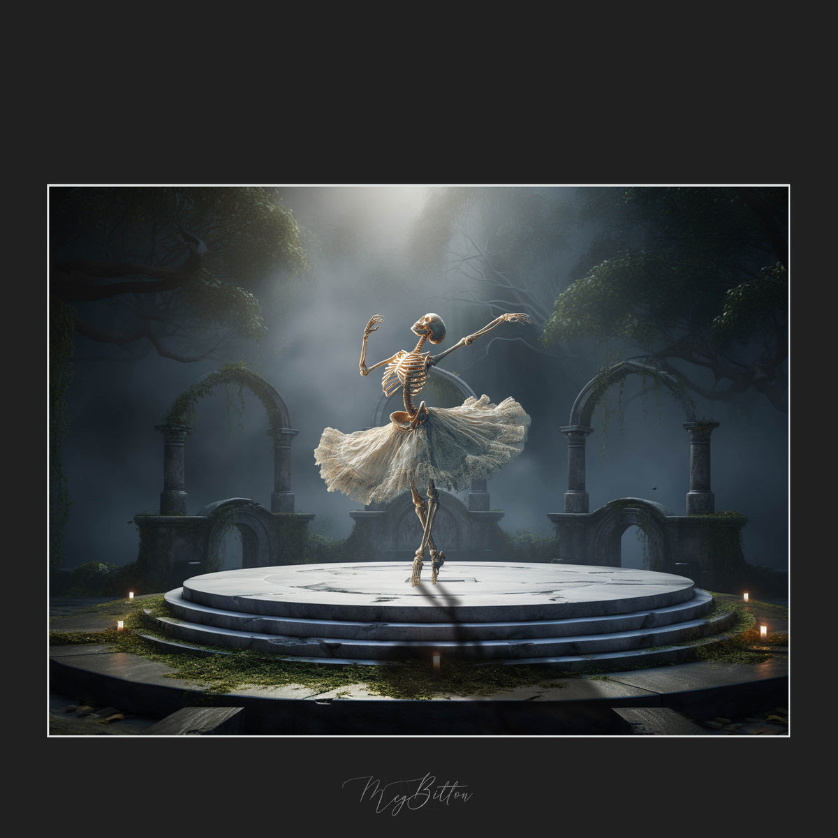 Magical Dancing Skeletons Overlays