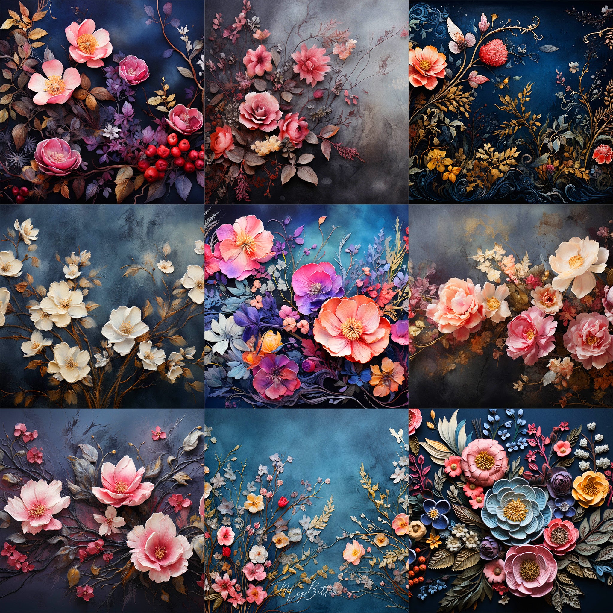 Ultimate Floral Solstice Texture Bundle