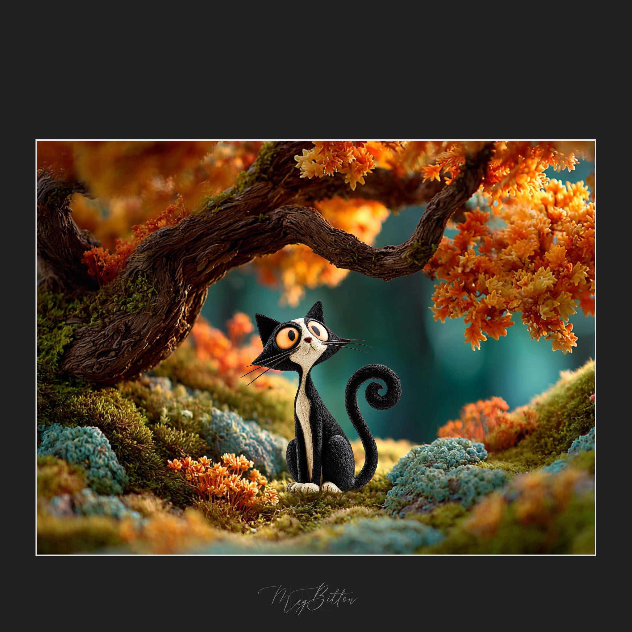 Magical Claymation Cat Overlays