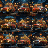 Christmas Car Background Bundle - Meg Bitton Productions