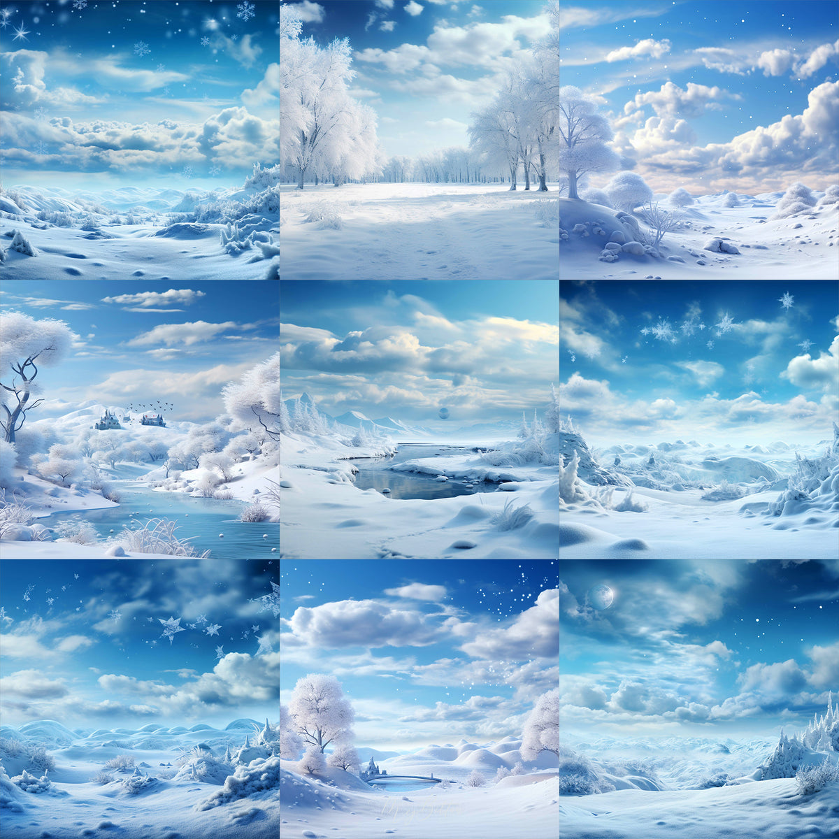 Frozen Wonderland Background