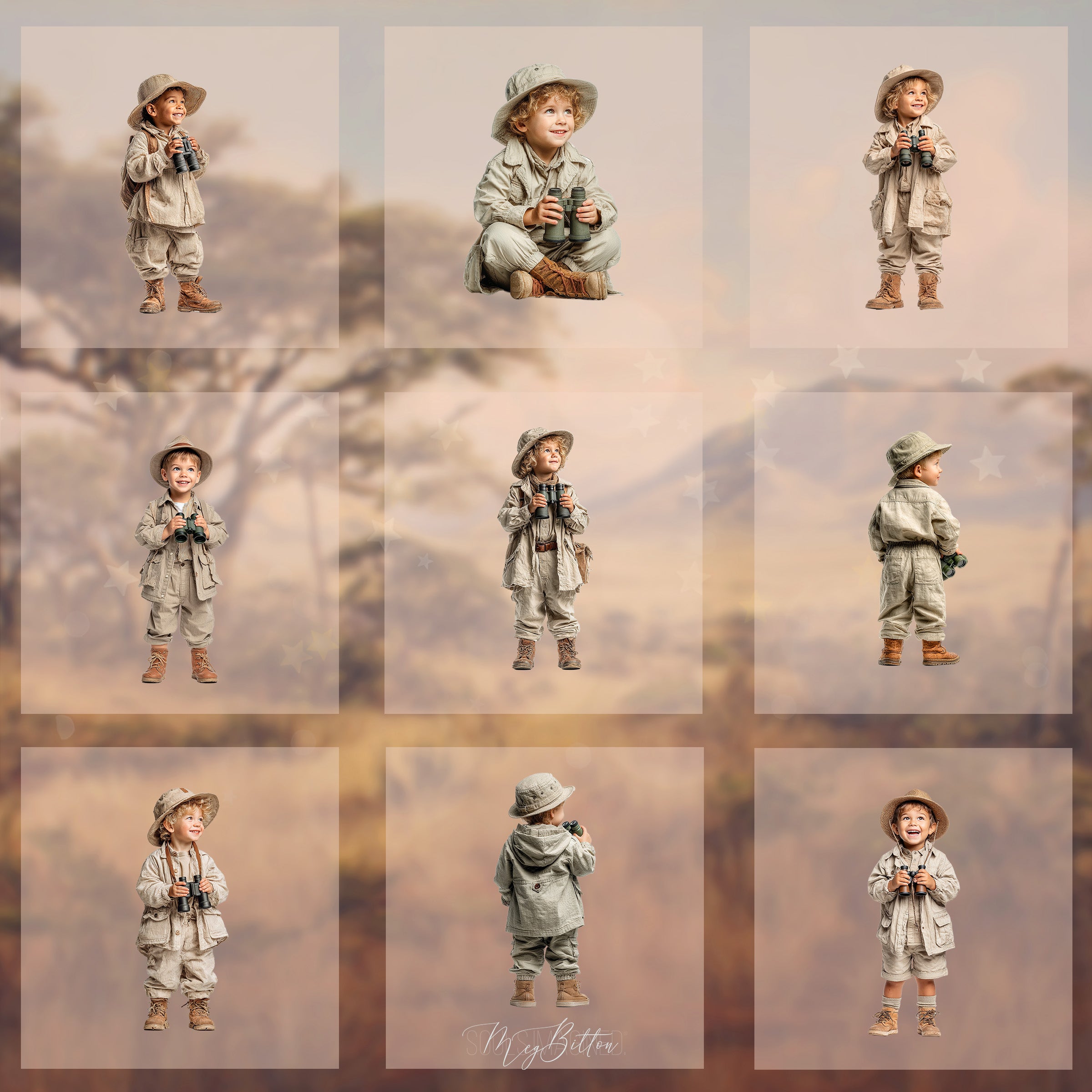 Magical Safari Adventurer Model Overlays