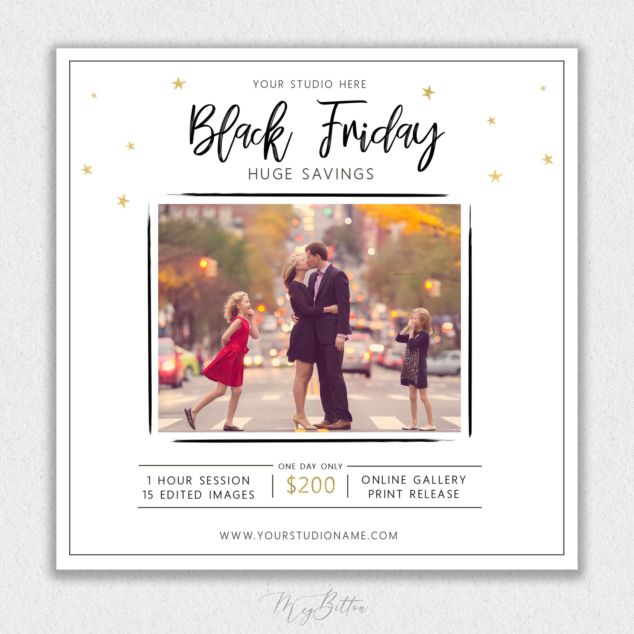 Black Friday Square Template